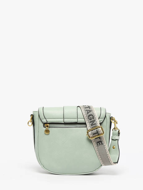 Sac Bandoulière Anneau Lulu castagnette Vert anneau YSEE vue secondaire 4