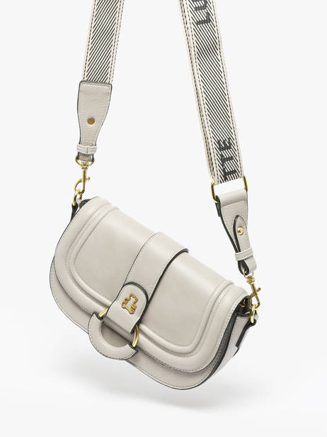 Sac Bandoulière Anneau Lulu castagnette Gris anneau YSABELLA vue secondaire 2