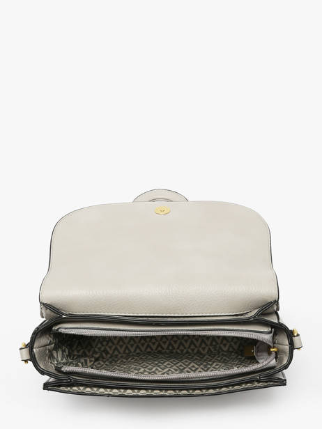Sac Bandoulière Anneau Lulu castagnette Gris anneau YSABELLA vue secondaire 3