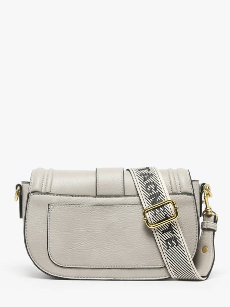 Sac Bandoulière Anneau Lulu castagnette Gris anneau YSABELLA vue secondaire 4