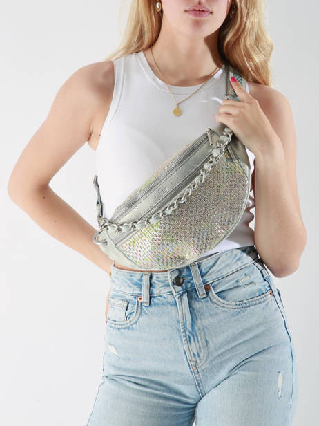 Sac Banane Mila louise Argent vintage 23689WC vue secondaire 1