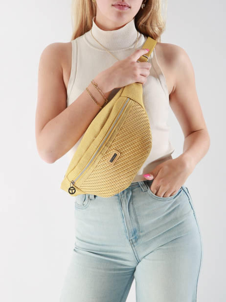 Sac Banane Les tropeziennes Jaune moana TZ05 vue secondaire 1