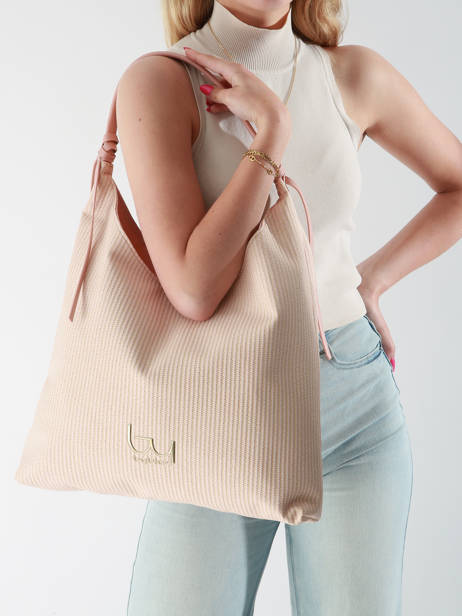 Sac Porté épaule Polaris By byblos Rose polaris BS37B02 vue secondaire 1