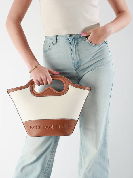 Sac Bandoulière K Tulip Karl lagerfeld Marron k tulip A2W30214 vue secondaire 1