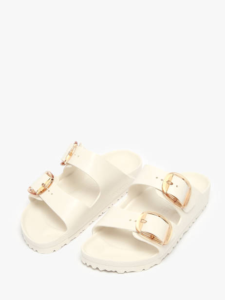 Mules Arizona Big Buckle Birkenstock Beige women 1029651 vue secondaire 1