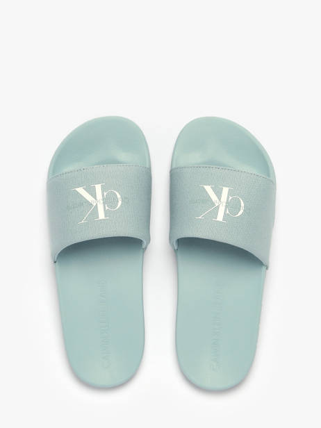 Claquettes Calvin klein jeans Bleu women 183501H