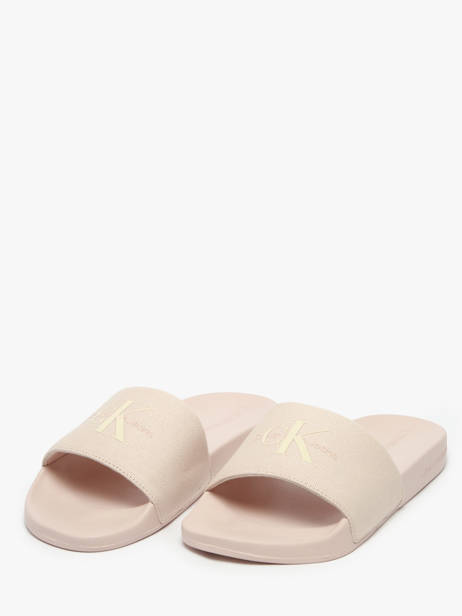 Claquettes Calvin klein jeans Rose women 1835VIC vue secondaire 1