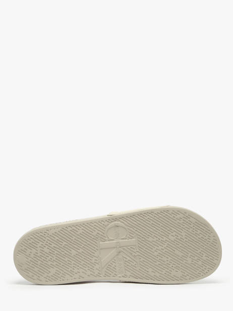 Claquettes Calvin klein jeans Beige men 1269ACF vue secondaire 4