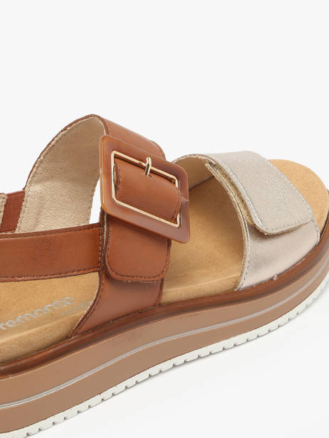 Sandales Semelle Compensée En Cuir Remonte Multicolore women 22 vue secondaire 2