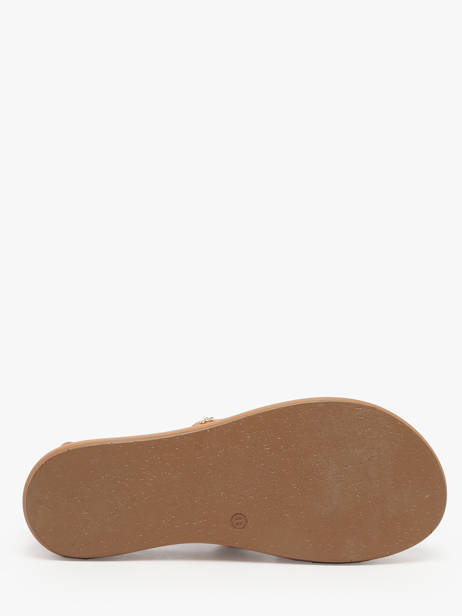 Sandales En Cuir Inuovo Marron women A96039 vue secondaire 4