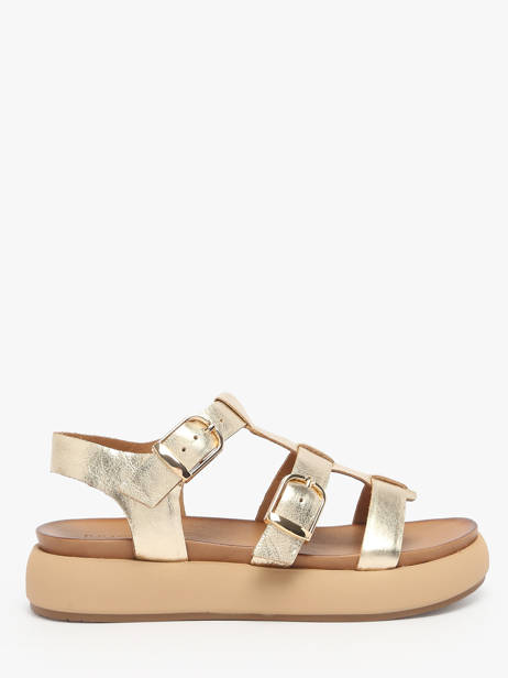 Sandales En Cuir Inuovo Or women A96046
