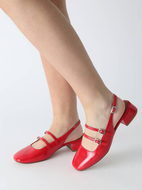 Ballerines à Talon Tamaris Rouge women 44 vue secondaire 1