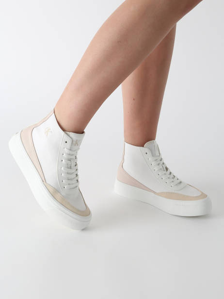 Sneakers Calvin klein jeans Blanc women 174001S vue secondaire 1