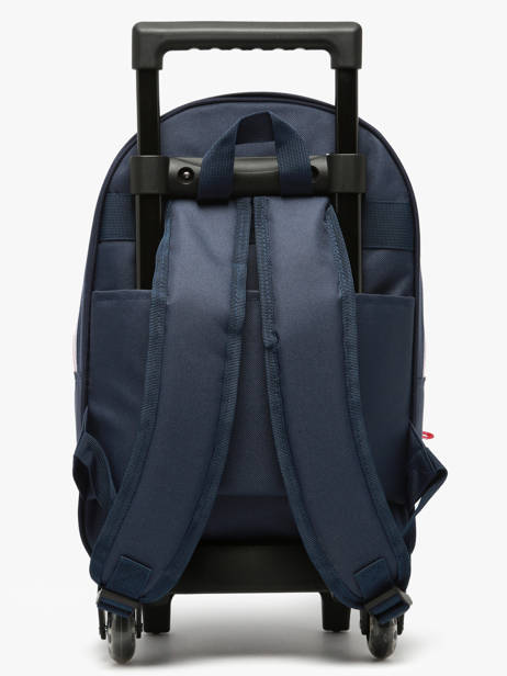 Sac A Dos à Roulettes 1 Compartiment Paris st germain Bleu psg 23AP204R vue secondaire 4