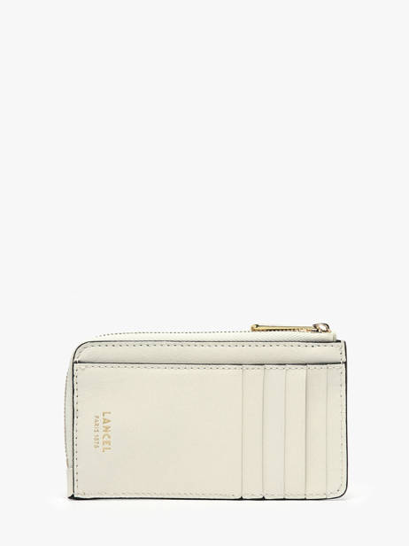 Porte-cartes Angèle Cuir Lancel Beige angele A13158 vue secondaire 2