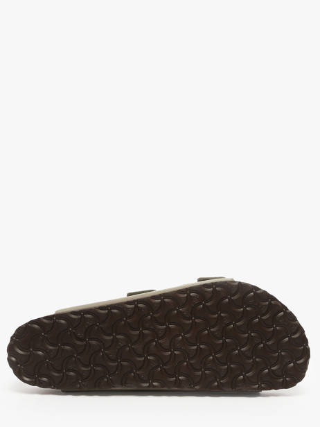 Mules Arizona Bfbc Stone Birkenstock Gris men 151211 vue secondaire 4