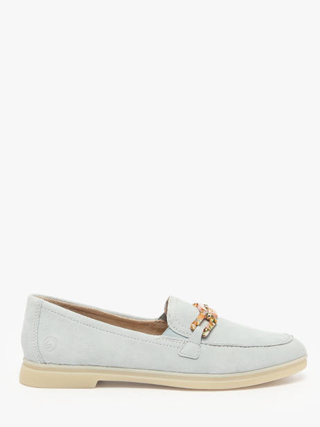 Mocassins En Cuir Remonte Bleu women 12