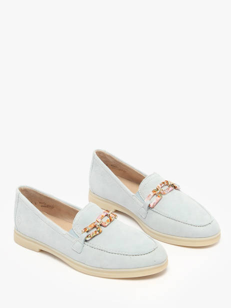 Mocassins En Cuir Remonte Bleu women 12 vue secondaire 1