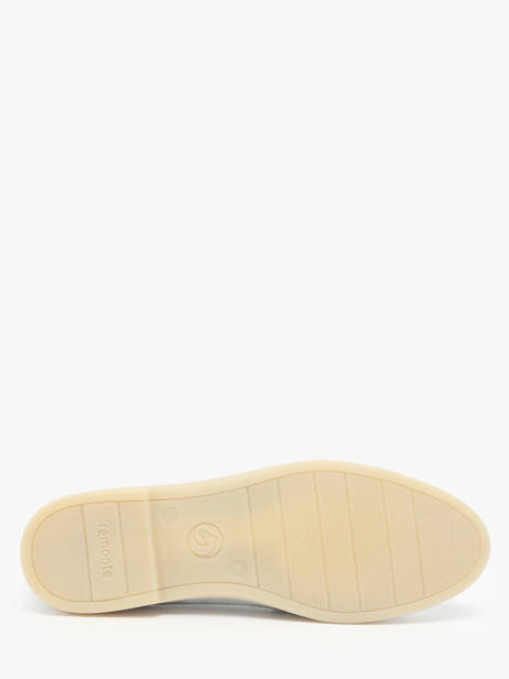 Mocassins En Cuir Remonte Bleu women 12 vue secondaire 4