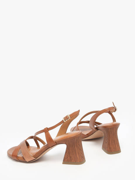 Sandales à Talon En Cuir Tamaris Marron women 44 vue secondaire 2