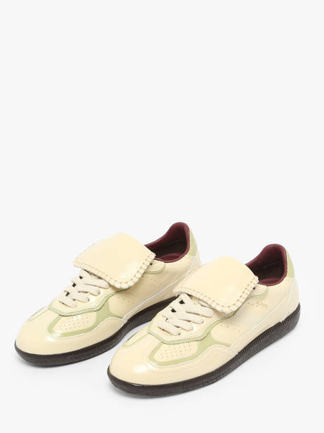 Sneakers En Cuir Alohas Beige women 10082902 vue secondaire 1