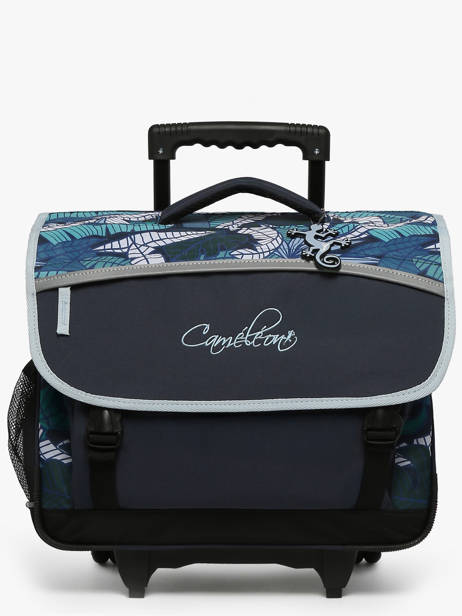 Cartable à Roulettes Enfant 3 Compartiments Cameleon Bleu actual CR41