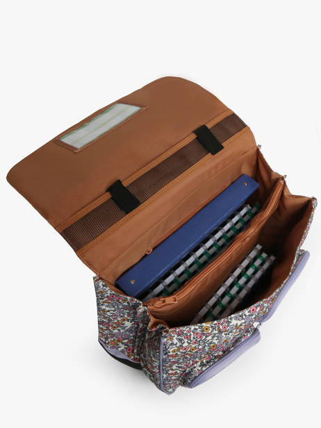 Cartable à Roulettes 2 Compartiments Tann's Multicolore les fantaisies f 43263 vue secondaire 3