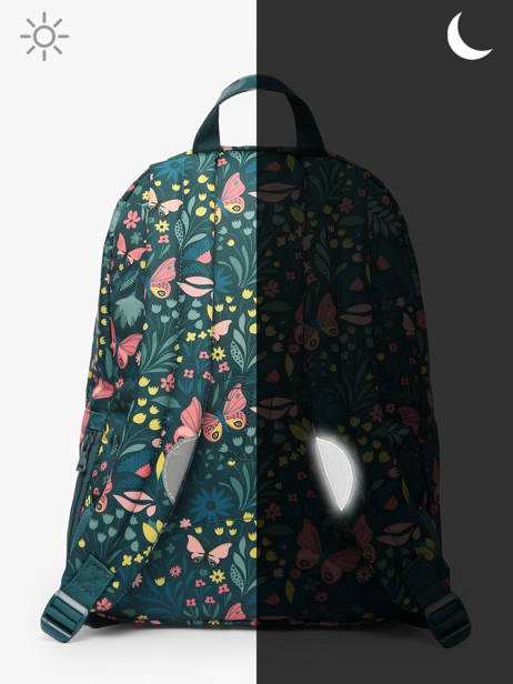 2-compartment Backpack Tann's Green les fantaisies f 63266 other view 5