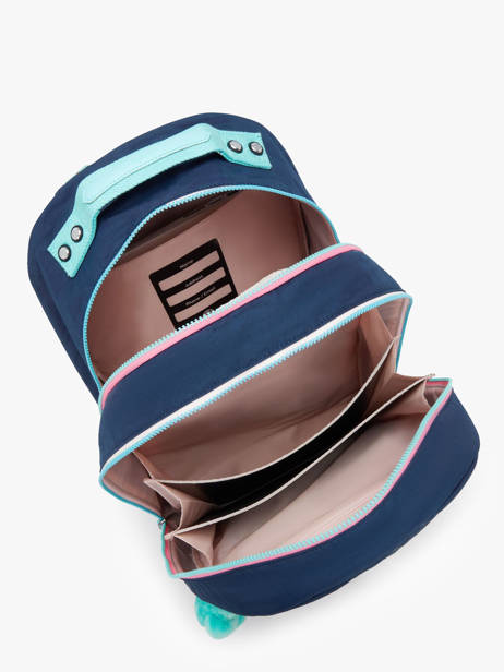 2-compartment Backpack Kipling Blue back to school KI4053 other view 3
