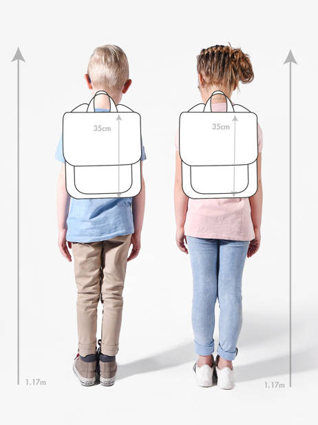 Sac De Sport Trixie Bleu animals 19 vue secondaire 1