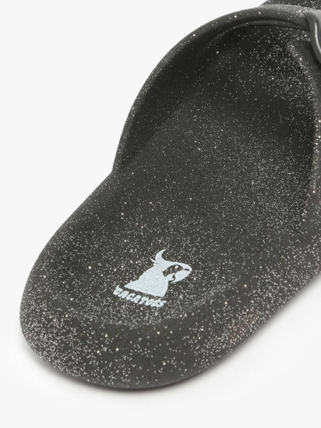 Claquettes Cacatoes Noir women JESSYGLI vue secondaire 2