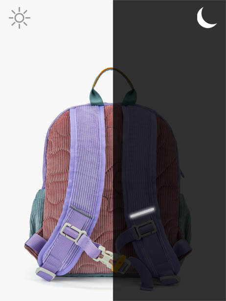 Mini Sac à Dos Stones and bones Multicolore girls G vue secondaire 5