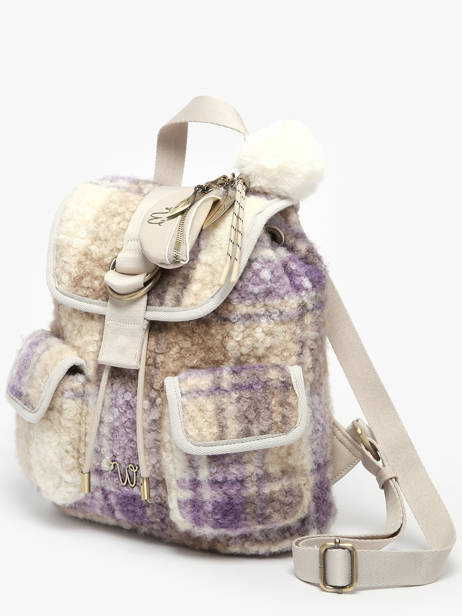 Backpack Alyssum Woomen Violet alyssum WALS03 other view 2