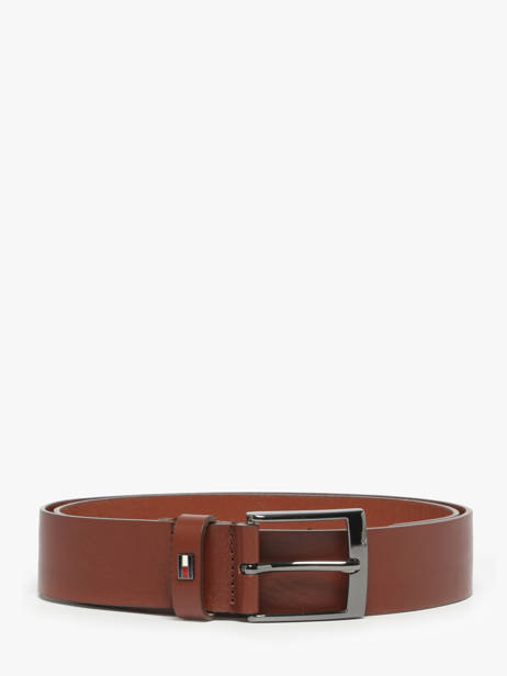Ceinture Tommy hilfiger Marron adan new AM13014