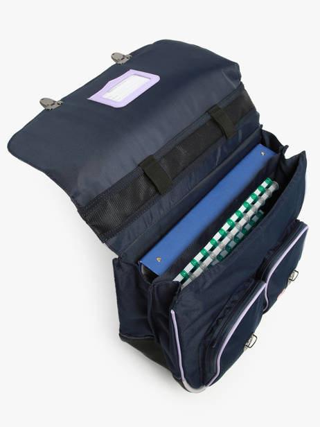 Cartable à Roulettes Tann's Bleu les fantaisies f 47274 vue secondaire 3