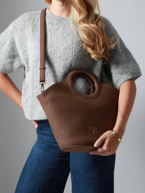 Sac à Main M Neflier Woomen Marron neflier WNEF01 vue secondaire 2