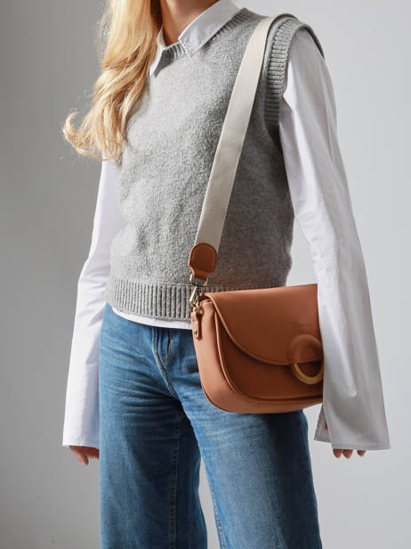 Sac Bandoulière M Crocus Woomen Marron crocus WCRO04 vue secondaire 1