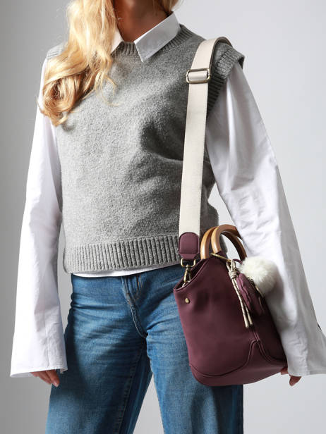 Sac à Main M Crocus Woomen Violet crocus WCRO23 vue secondaire 2