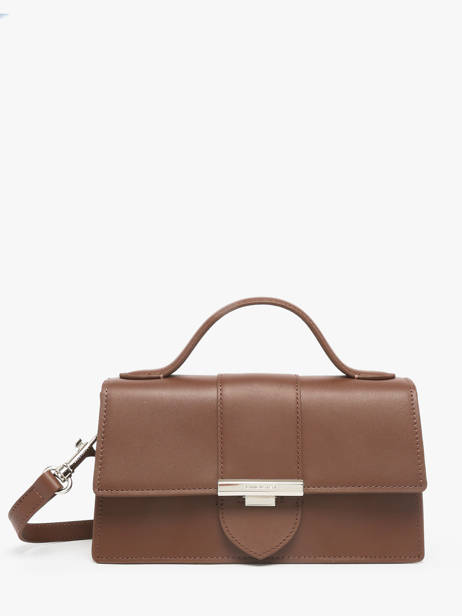 Sac Bandoulière Paris Ily Cuir Lancaster Marron paris ily 10