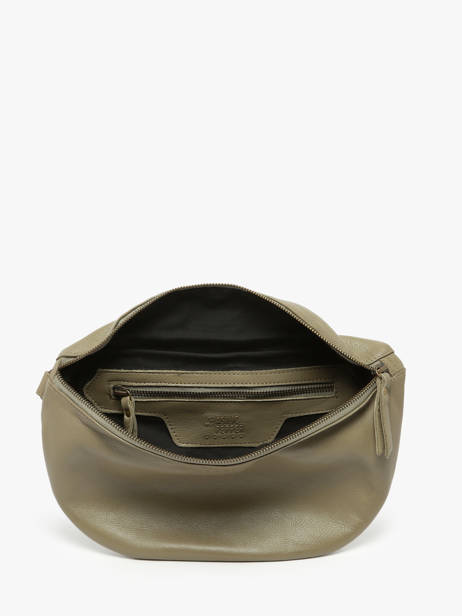 Sac Banane Cow Cuir Basilic pepper Vert cow BCOW54 vue secondaire 3