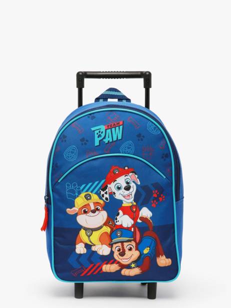Mini Wheeled Schoolbag Paw patrol Blue go pups go 4543