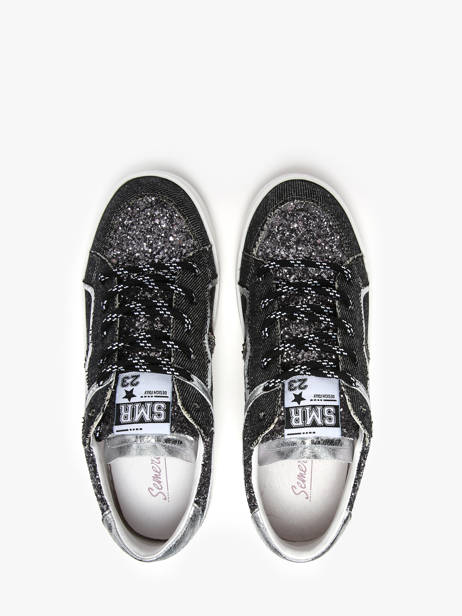 Sneakers Vana En Cuir Semerdjian Noir women VANA vue secondaire 4