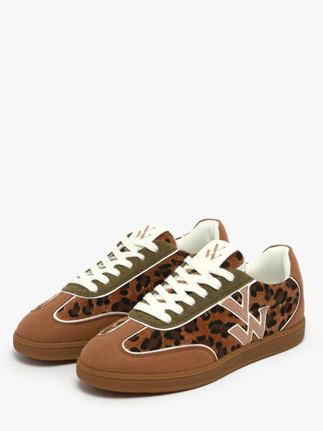 Sneakers Suzanne Vanessa wu Marron women BK2806NR vue secondaire 2