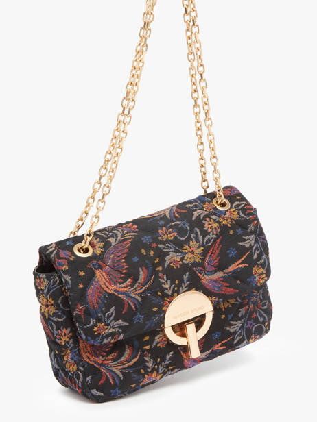 Sac Bandoulière Moon Coton Vanessa bruno Noir moon 4V40533 vue secondaire 2