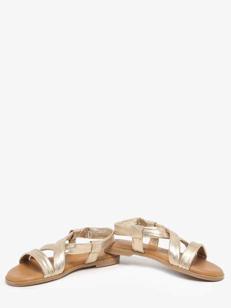 Sandales En Cuir Tamaris Or women 44 vue secondaire 2