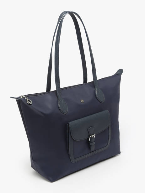 Sac Porté épaule Kiana Nylon Hexagona Bleu kiana 1720181 vue secondaire 2