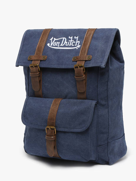 Sac à Dos Navy Von dutch Bleu bags NAVY vue secondaire 2