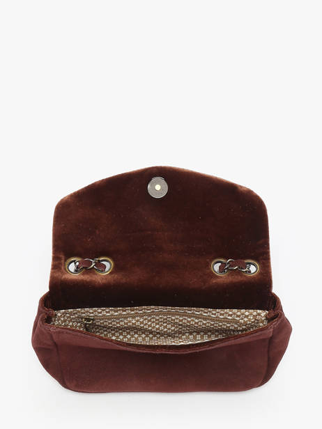 Sac Bandoulière Vintage Cuir Mila louise Beige vintage 23040V vue secondaire 2