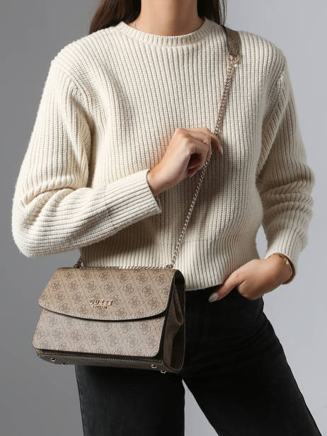 Shoulder Bag Calista Guess Brown calista SG733421 other view 1