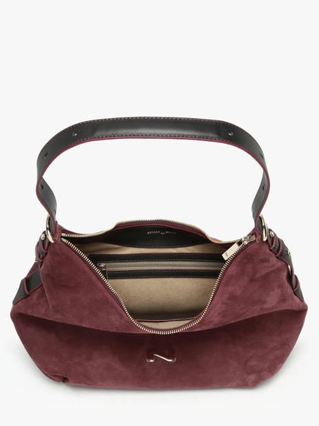 Sac Porté épaule Carrie En Cuir Daim Nathan baume Violet vogue 1 vue secondaire 4